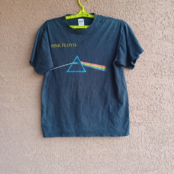 PINK FLOYD DARK SIDE OF THE MOON STILL FIRST IN SPACE T SHIRT RARE VTG ROCK L - Picture 2 of 6
